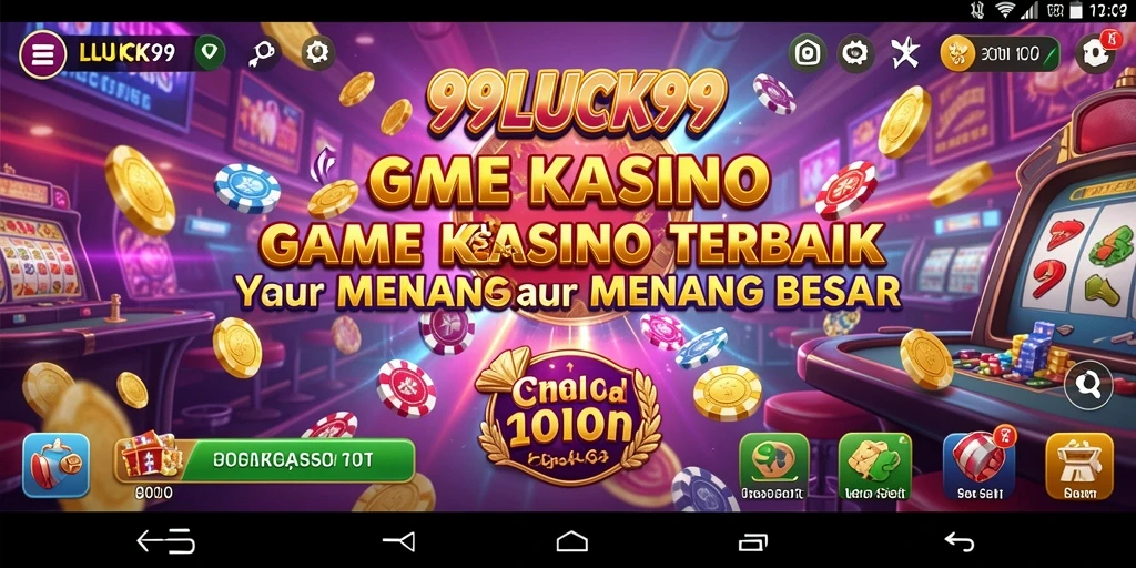Screenshot utama 99LUCK99 menampilkan gameplay Kasino yang seru dan mendebarkan.
