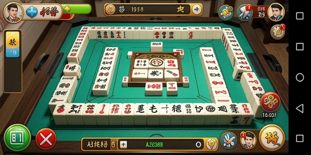 Tampilan gameplay Mahjong AZTEC88 yang memukau dan menarik.