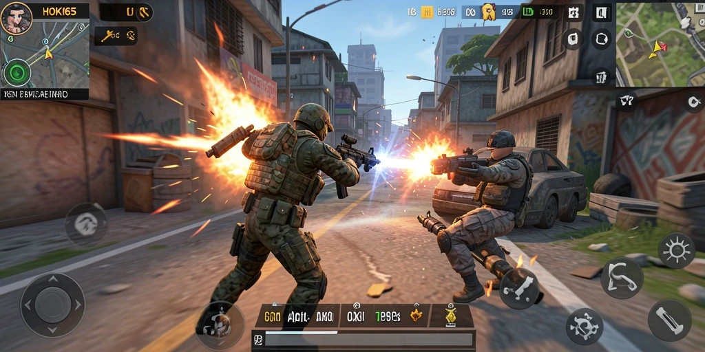Screenshot HOKI65 memperlihatkan aksi seru dalam game TPS.
