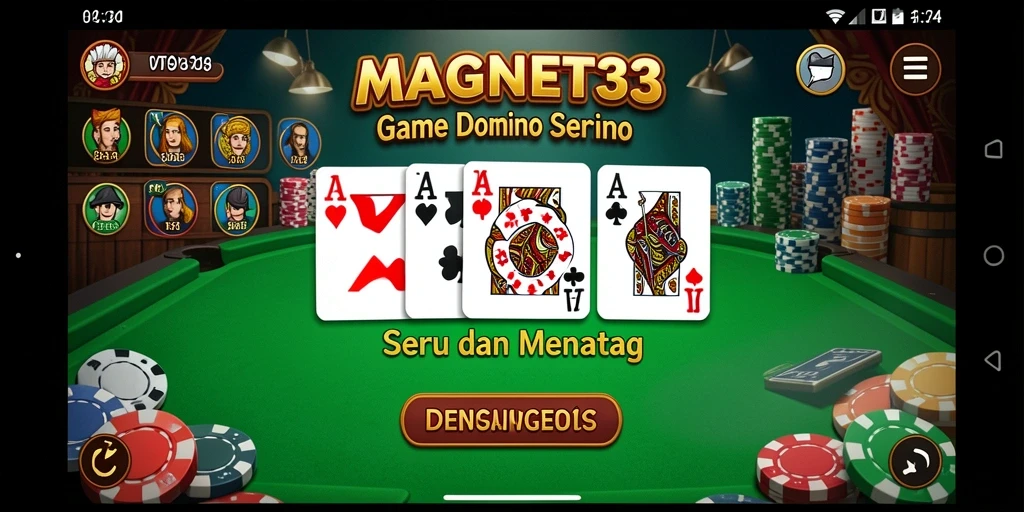 Tampilan gameplay seru dalam MAGNET33 dengan desain intuitif.
