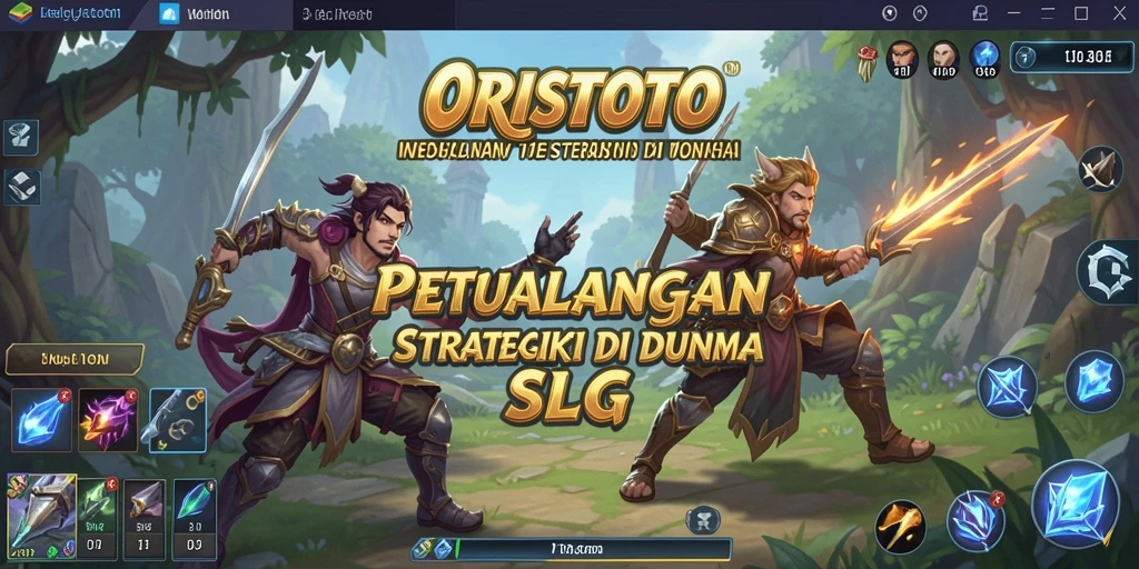 Tampak depan gameplay dinamis dan seru dari ORISTOTO.