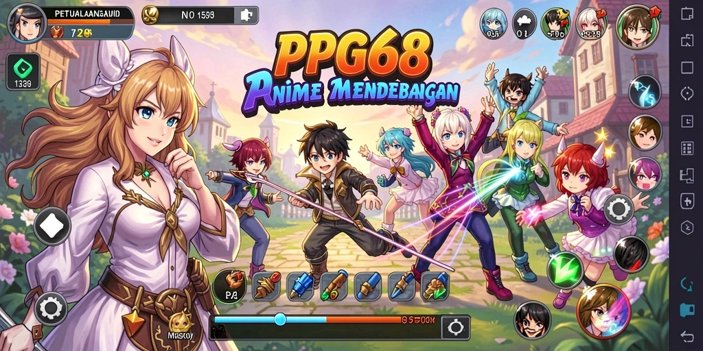 Tampilan gameplay PGG68 yang menarik dan penuh aksi.