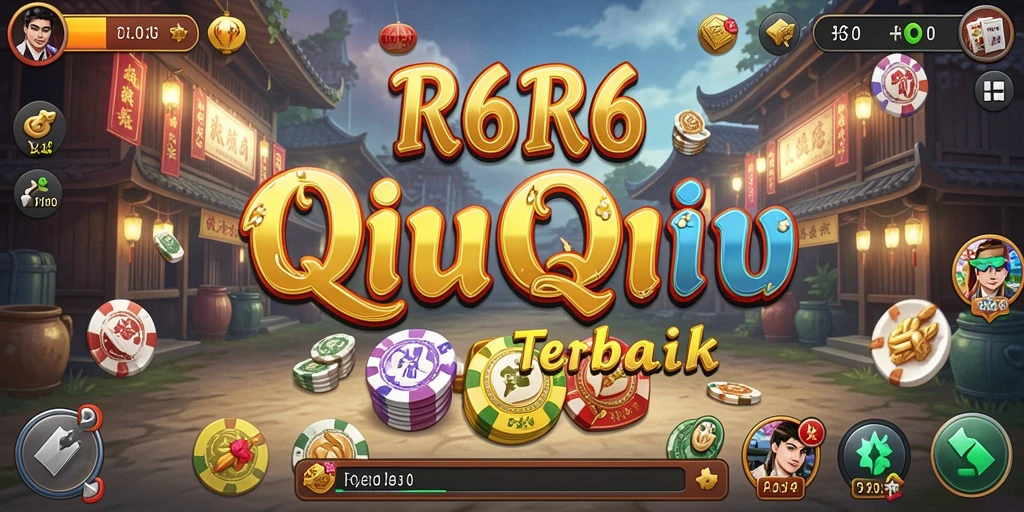 Screenshot dari gameplay QiuQiu yang mendebarkan di R6R6.