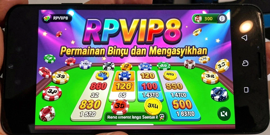 Tampilan gameplay RPVIP8 yang menegangkan dan menghibur.