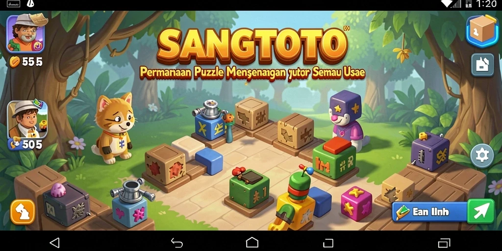 Tampilan gameplay SANGTOTO yang menarik dan penuh warna.
