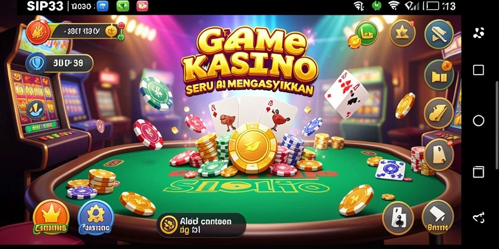 Tampilan gameplay menarik dari SIP33 yang mendebarkan.