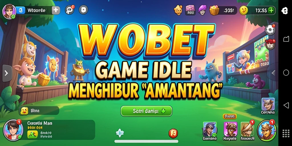 Screenshot gameplay WTOBET yang menampilkan manajemen sumber daya yang menyenangkan.