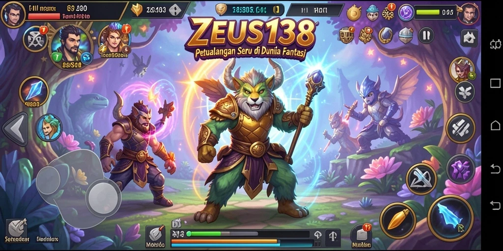 Gameplay petualangan seru di dunia fantastis ZEUS138.
